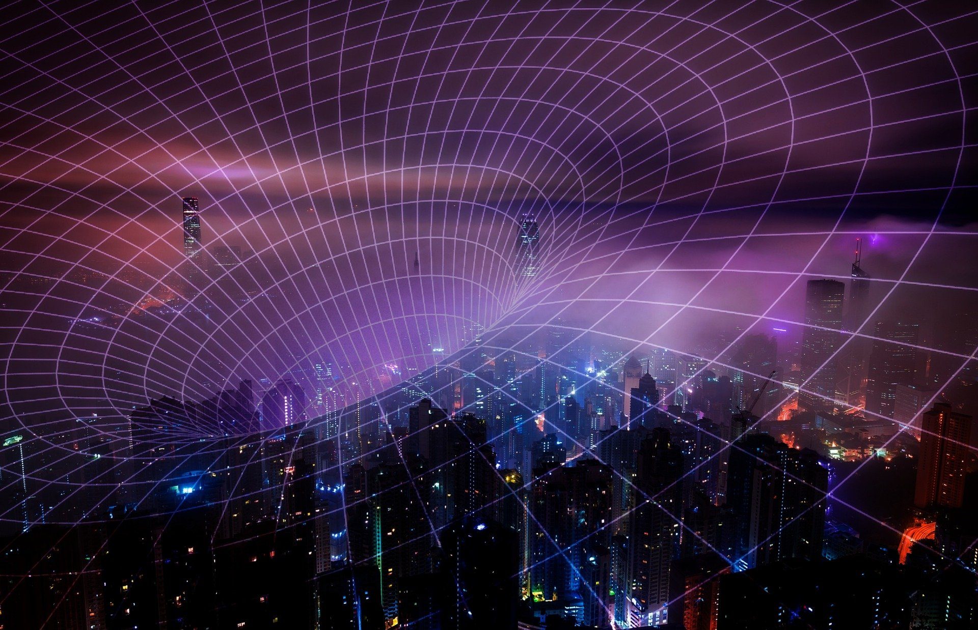 La technologie 5G sur une ville