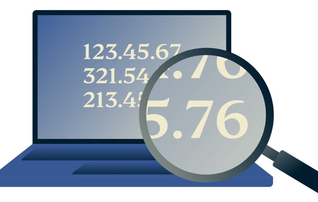 Identification de l'adresse IP