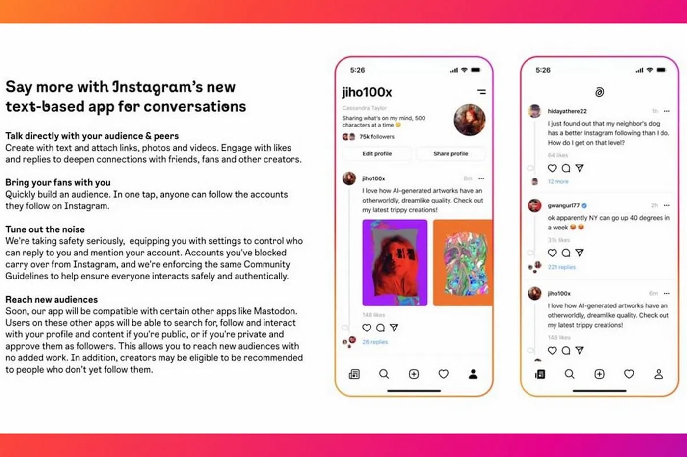 instagram meta twitter