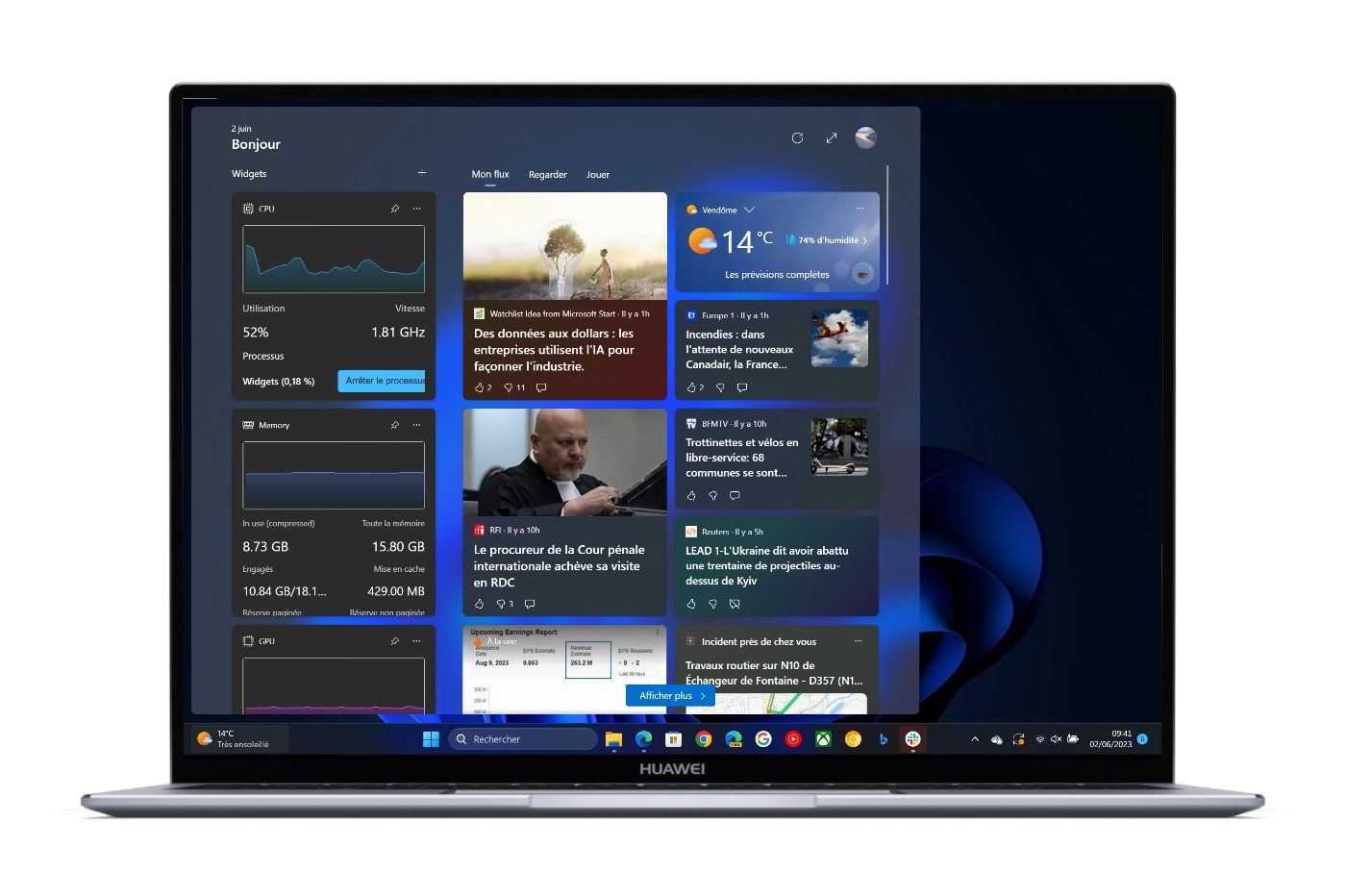 Windows 11 Dev Home widgets