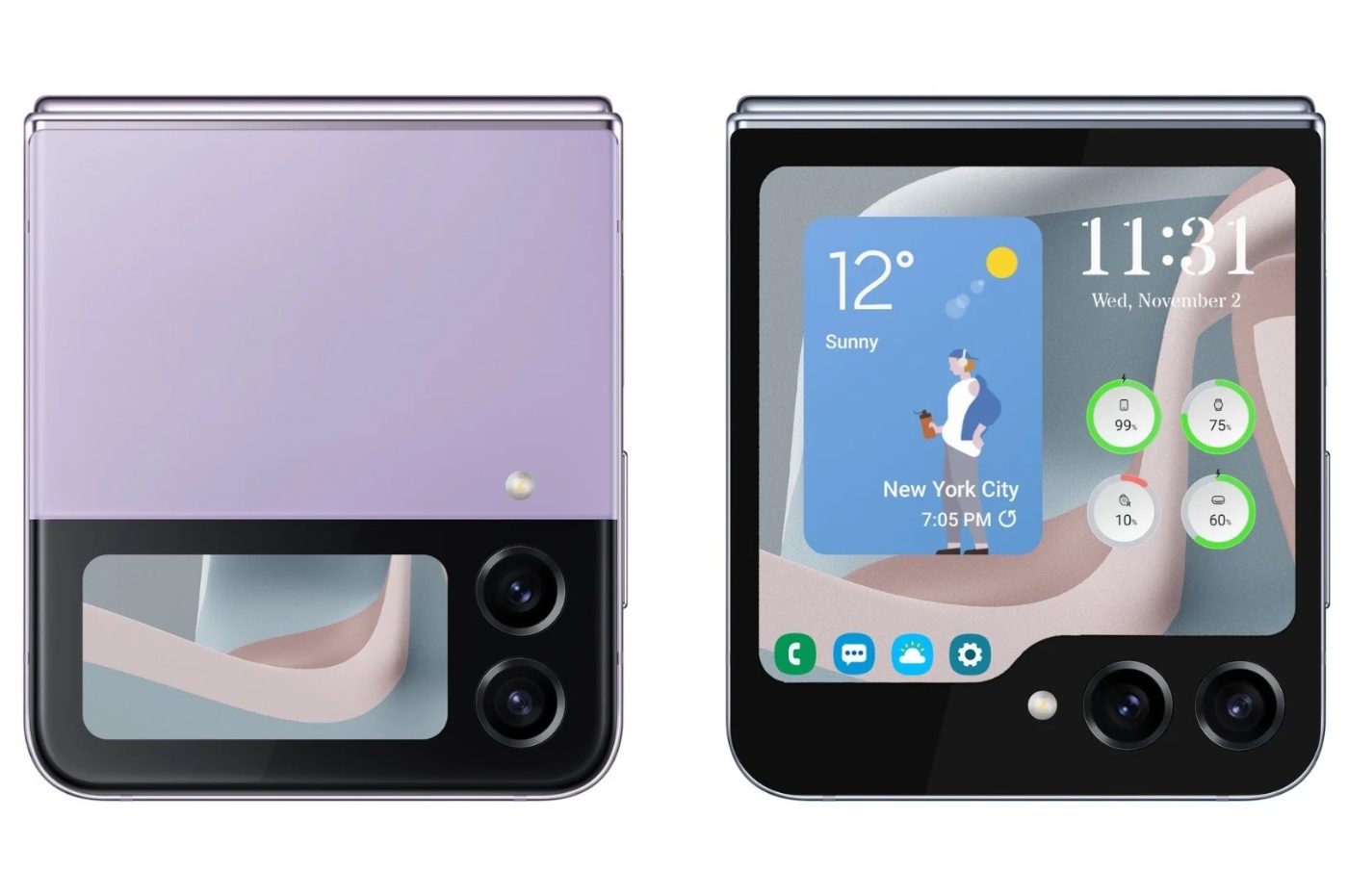 application ecran externe samsung galaxy z flip 5