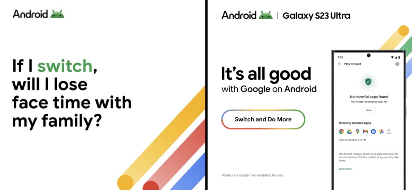 exemple nouveau logo android