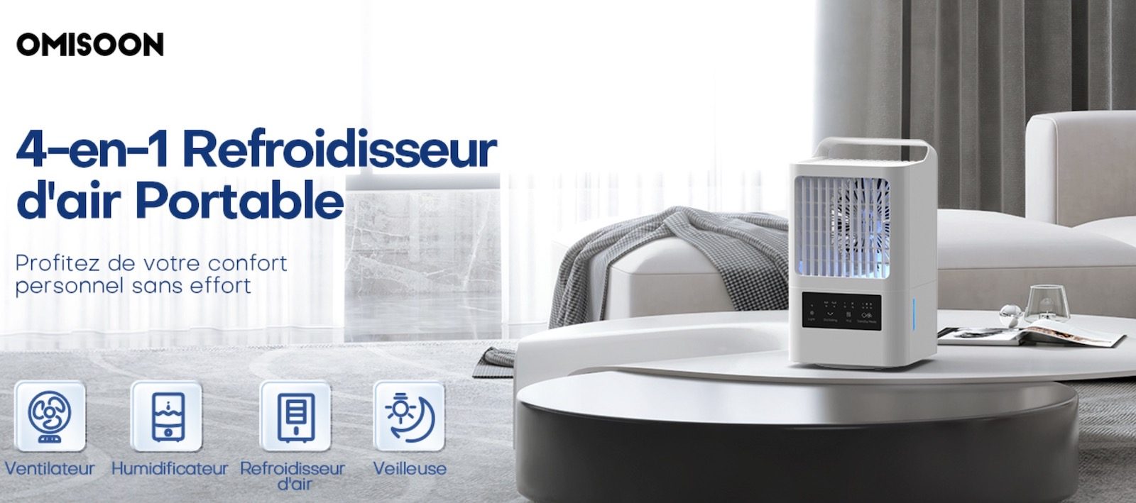 omisoon rafraichisseur air 2025