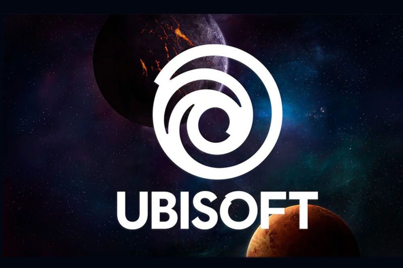 Ubisoft logo blanc