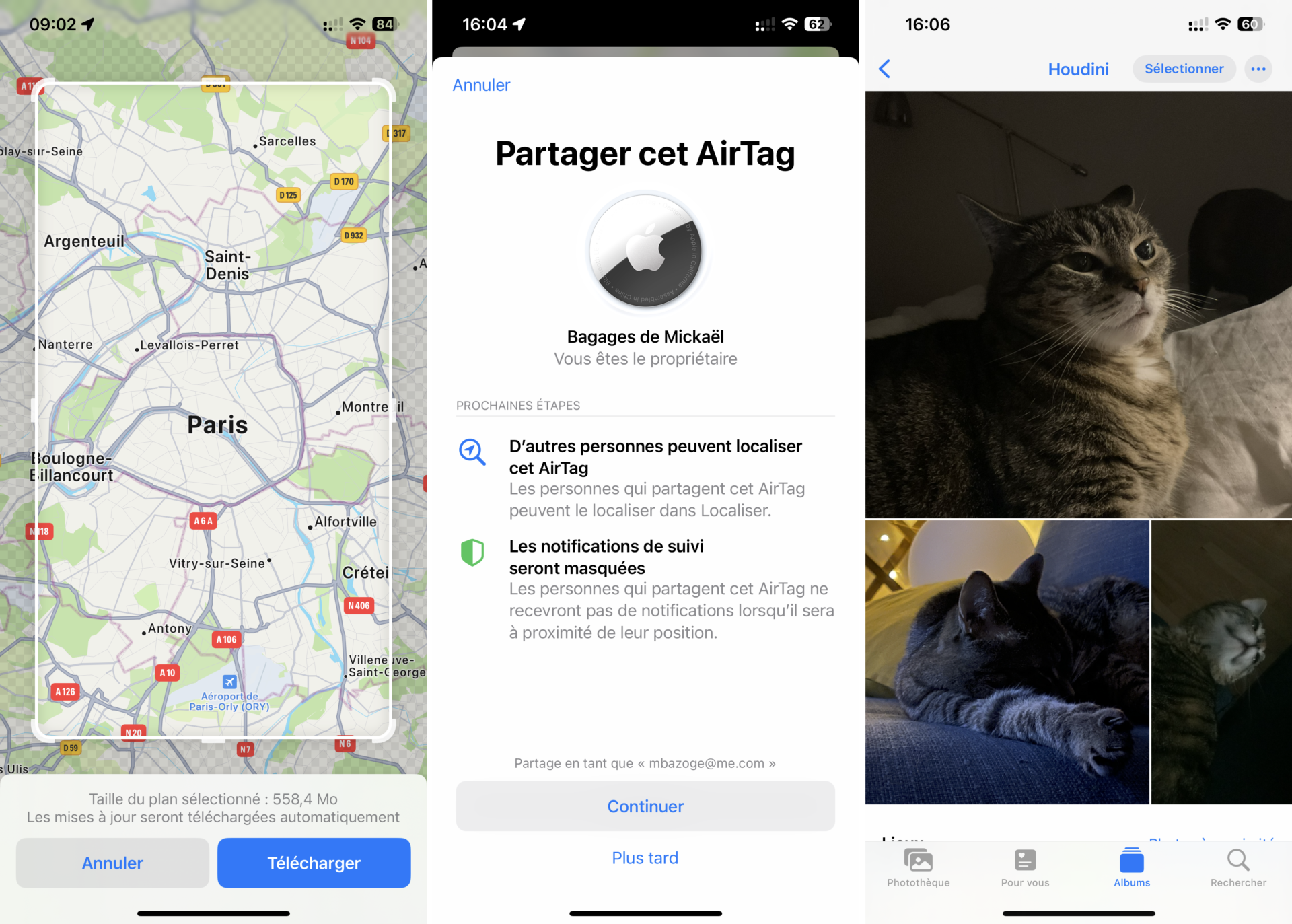 iOS 17 Plans Localiser AirTags Photos