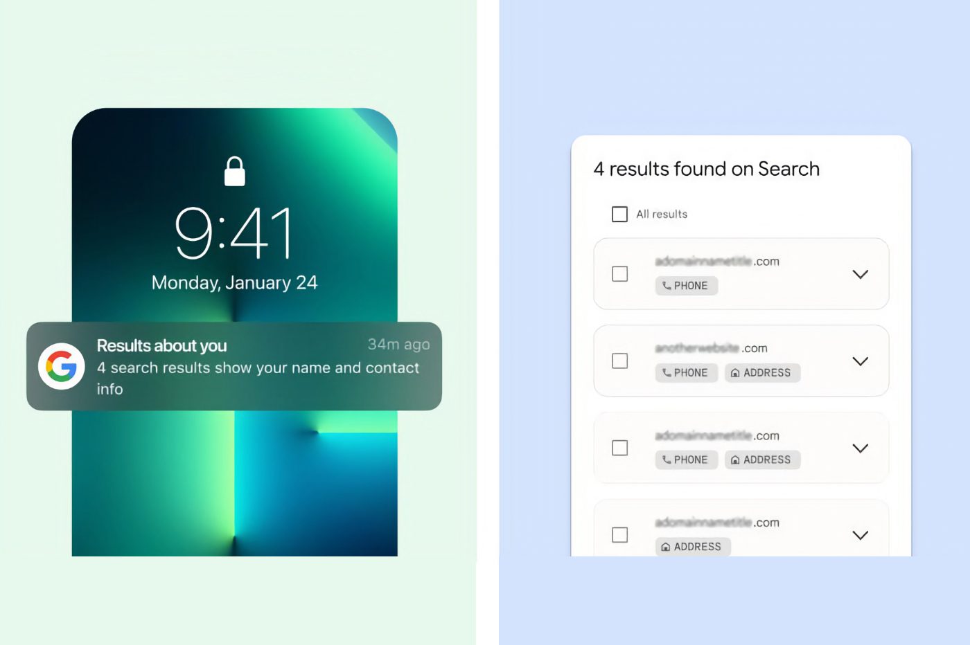 Google Search notification