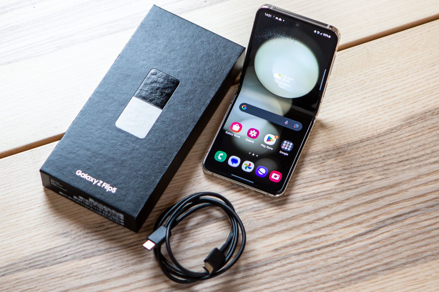 boite Samsung Galaxy Z Flip 5