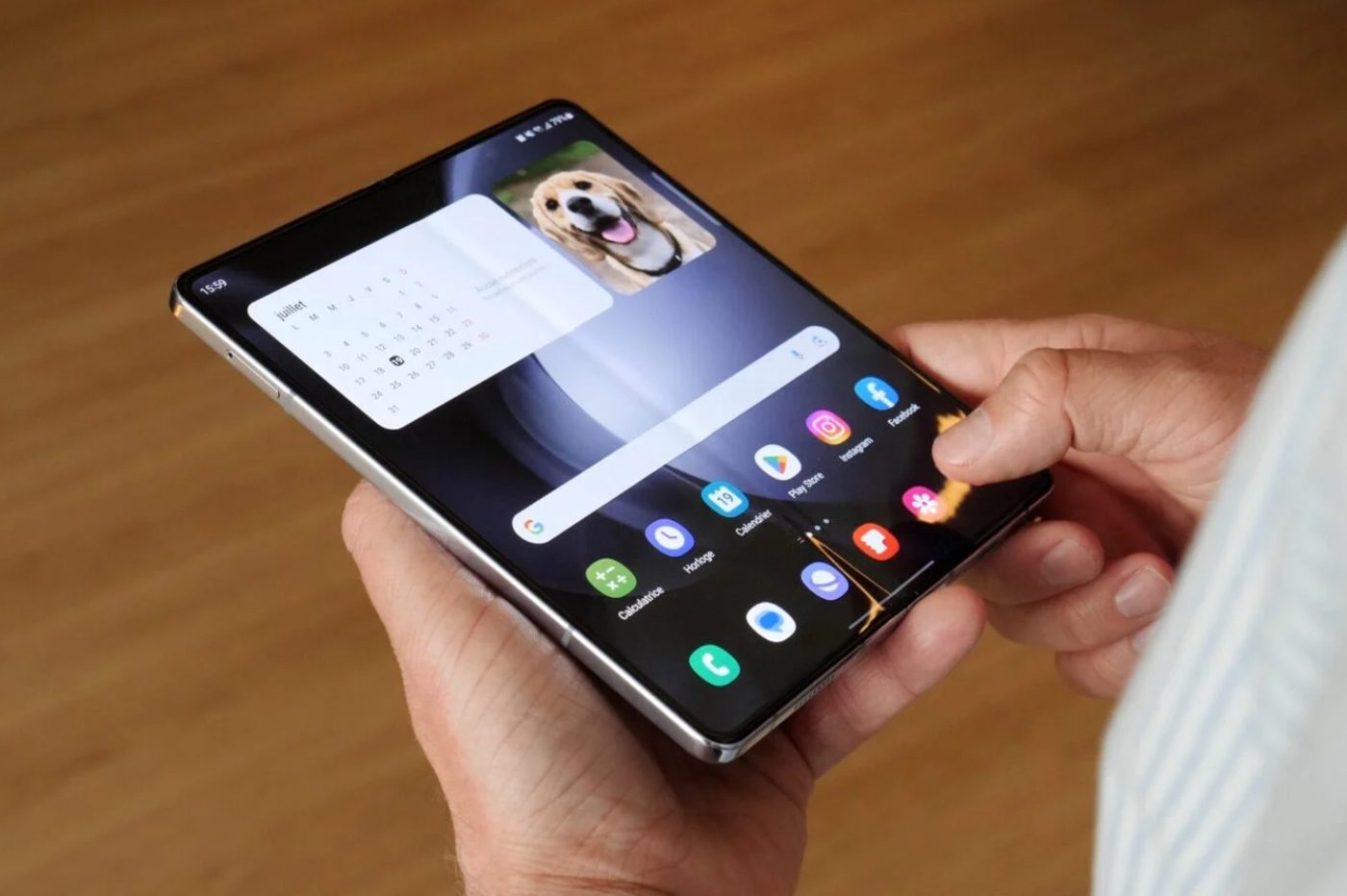 Samsung Galaxy Z Fold temperature 2
