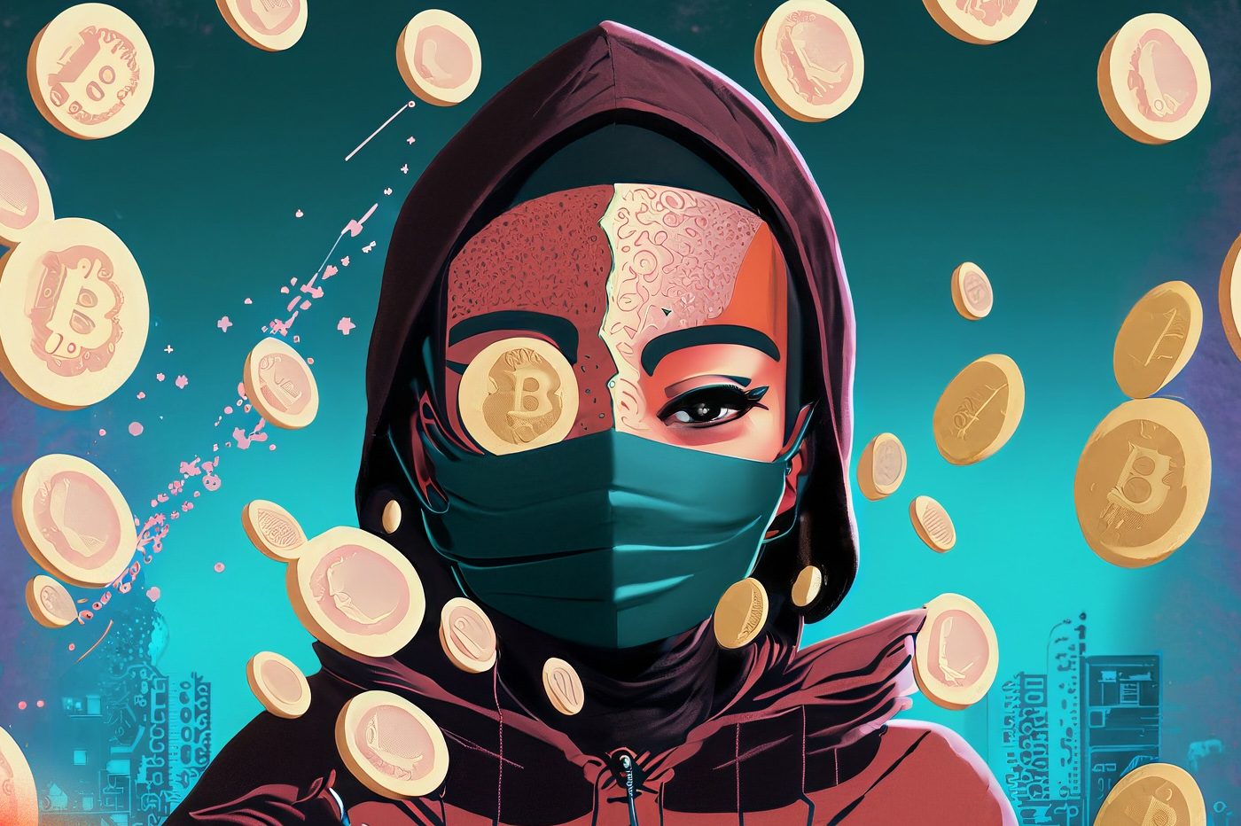 crypto hack pirate rend butin