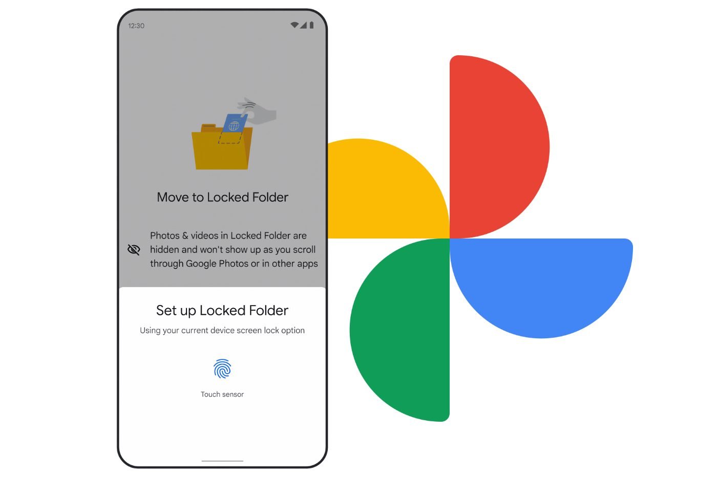 Dossier Verrouillés Google Photos