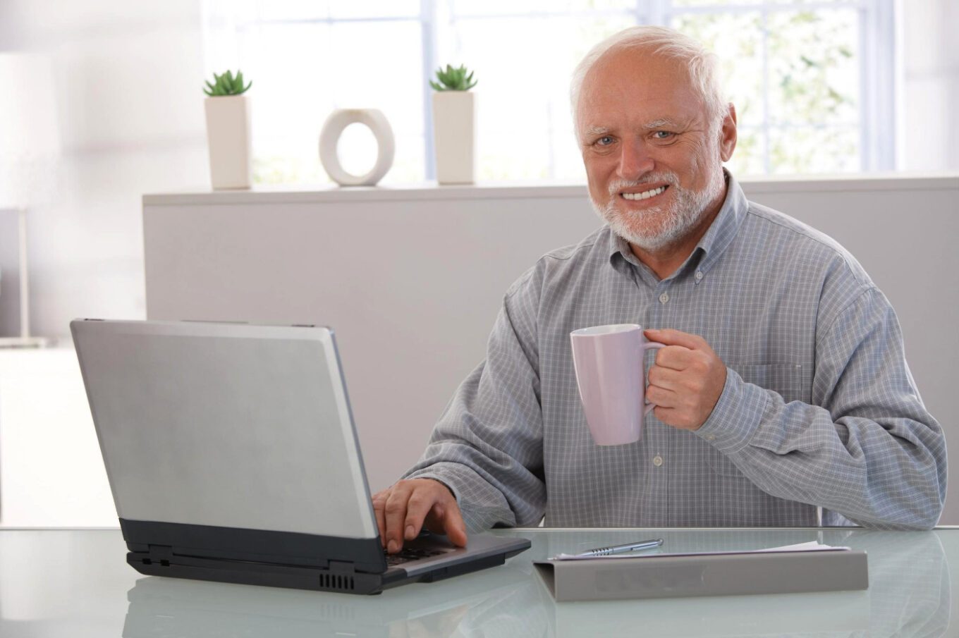 Hold The Pain Harold Meme Internet