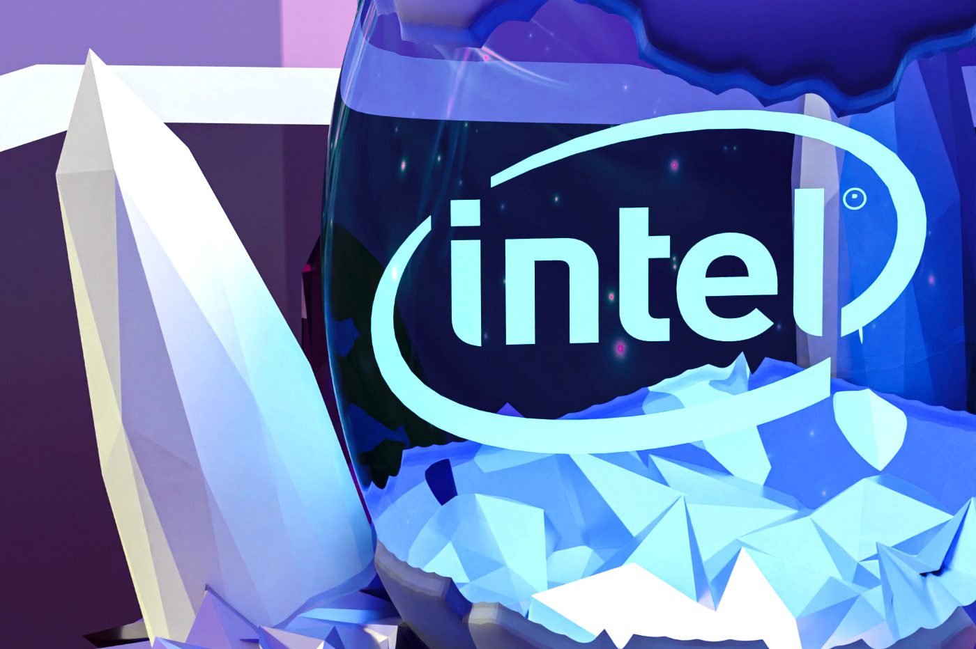intel logo marque