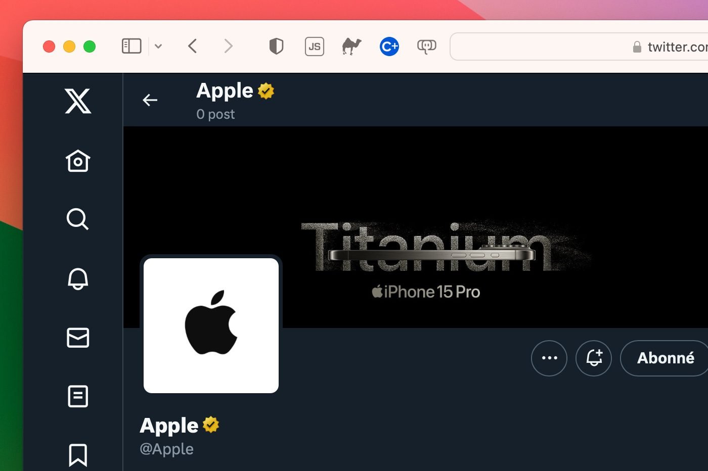 Apple Twitter