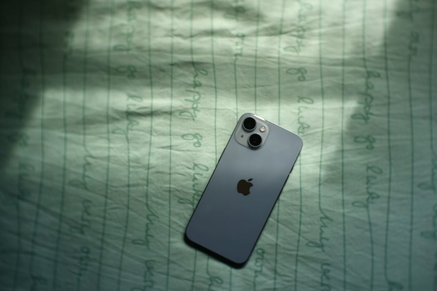 Iphone Sur Un Drap