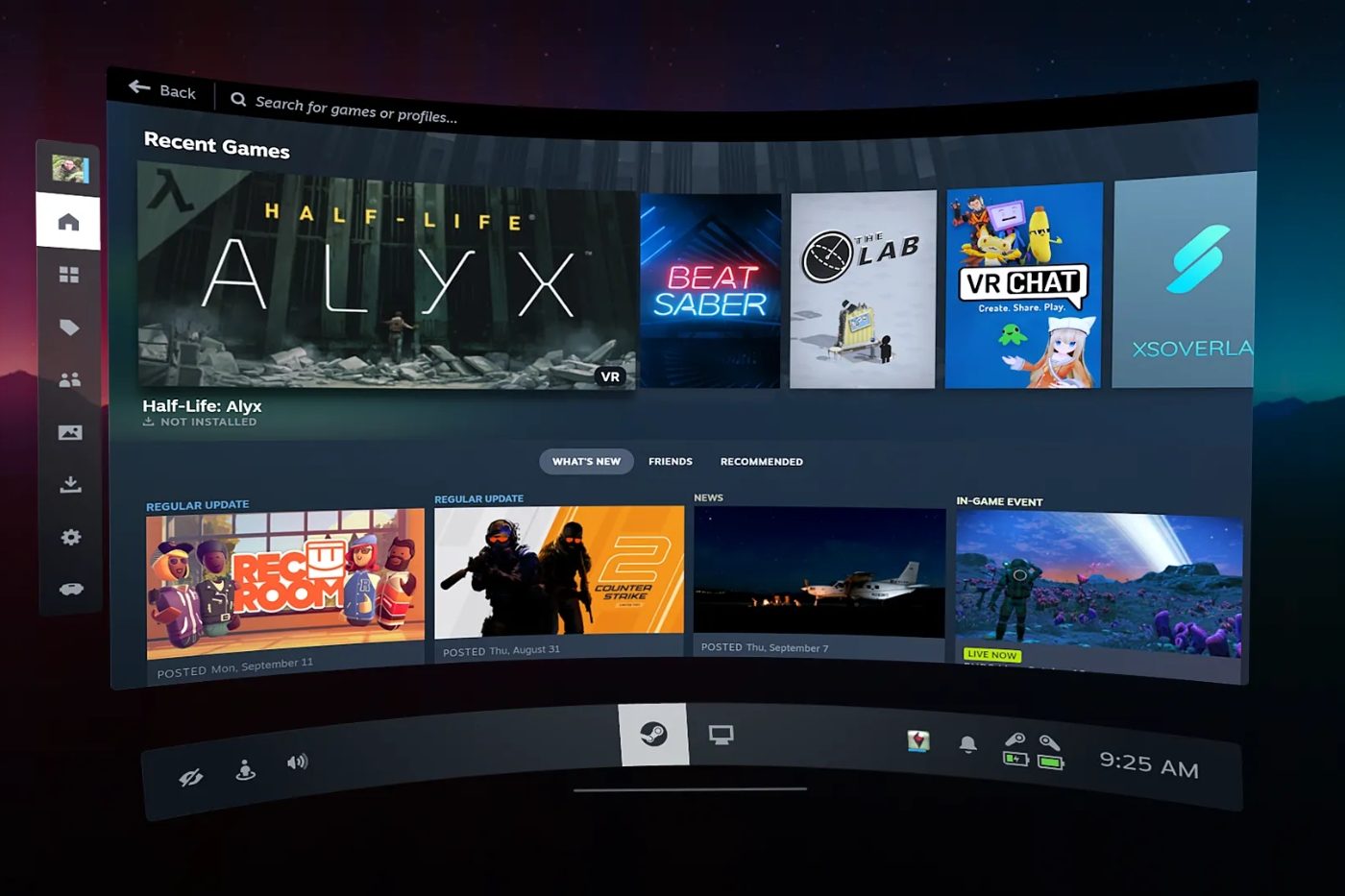 Steam Vr 2.0