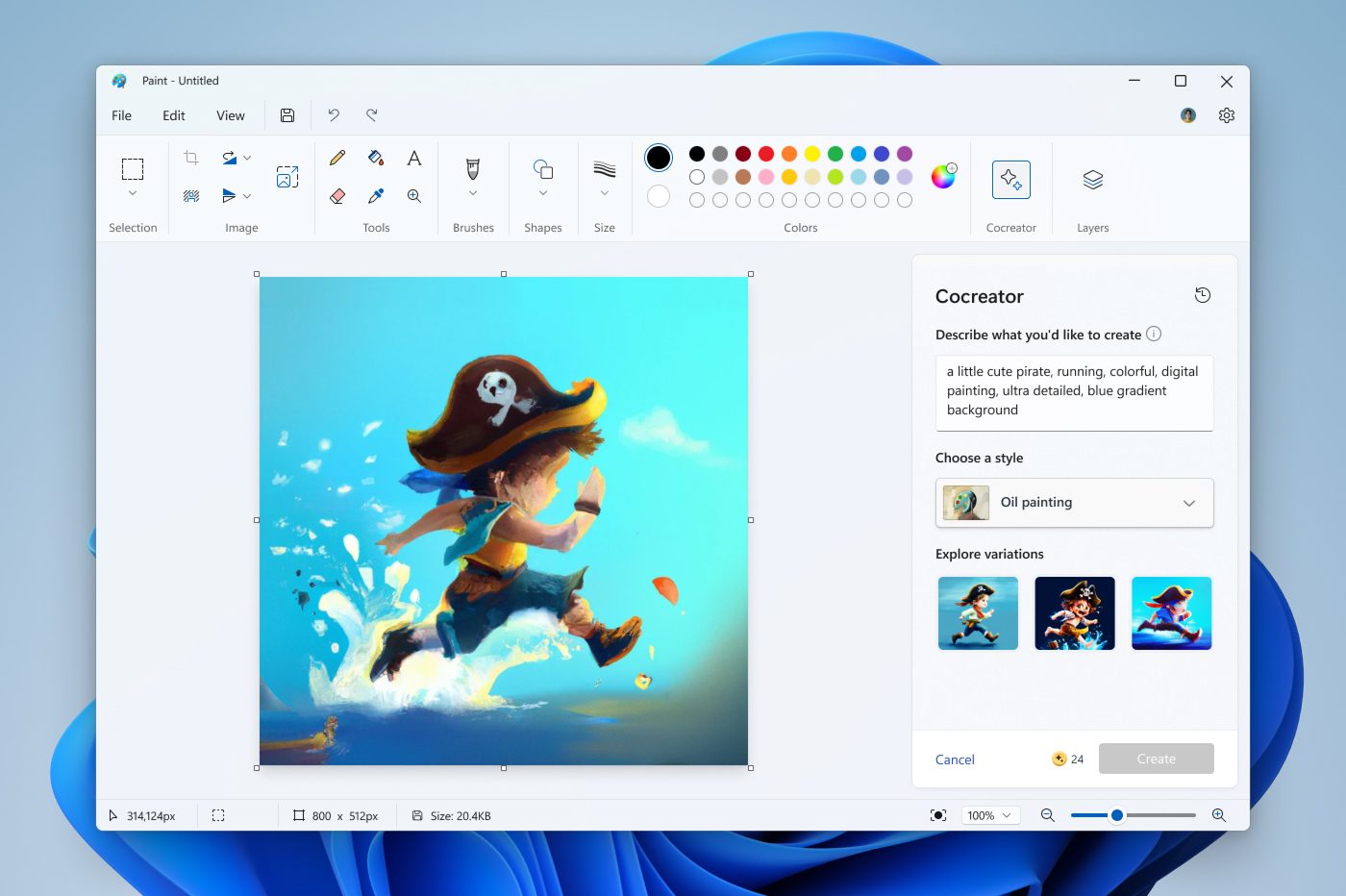 Paint Cocreator
