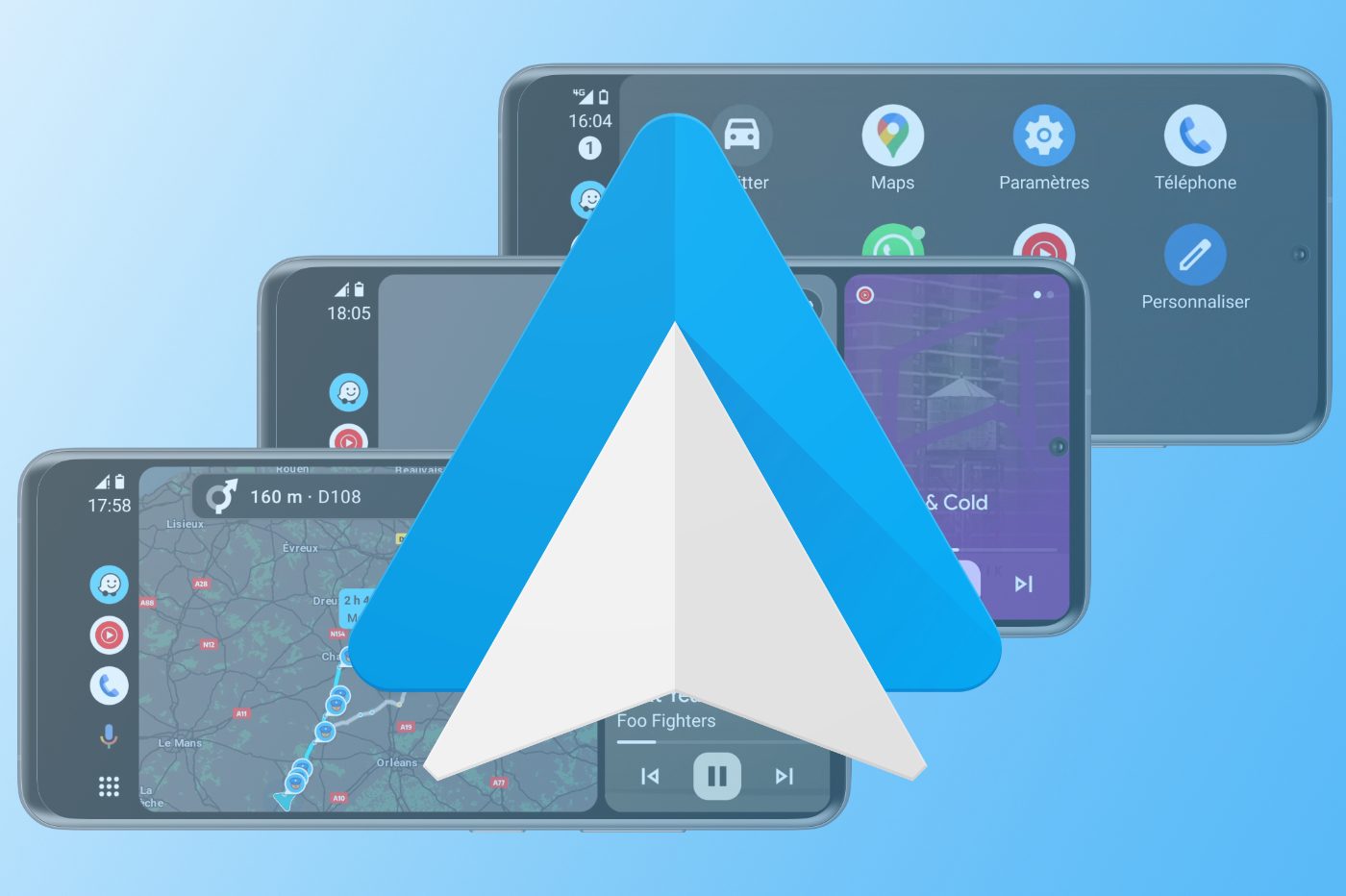 Android Auto Sur Un Smartphone Android