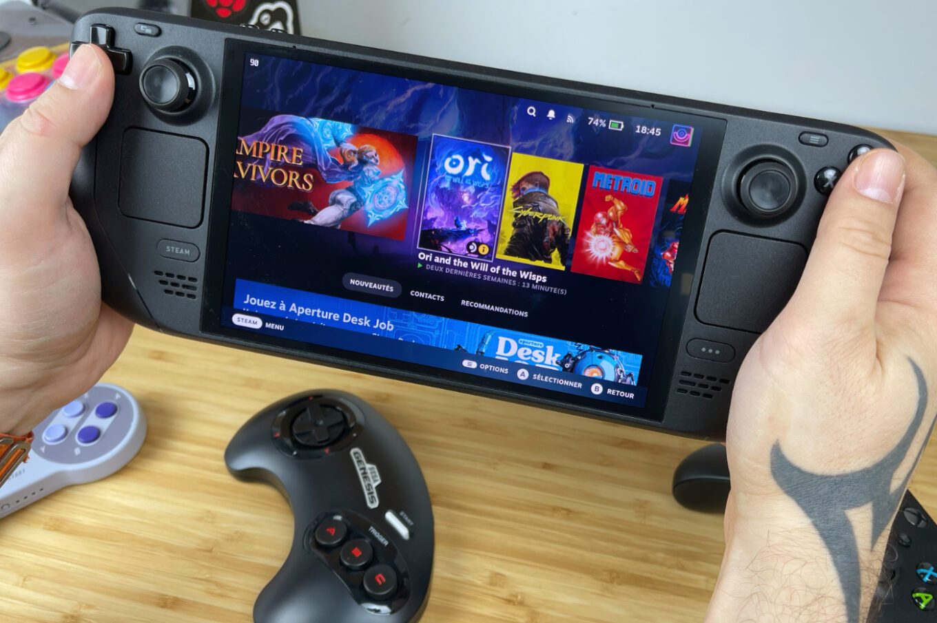 test Steam Deck Oled avis
