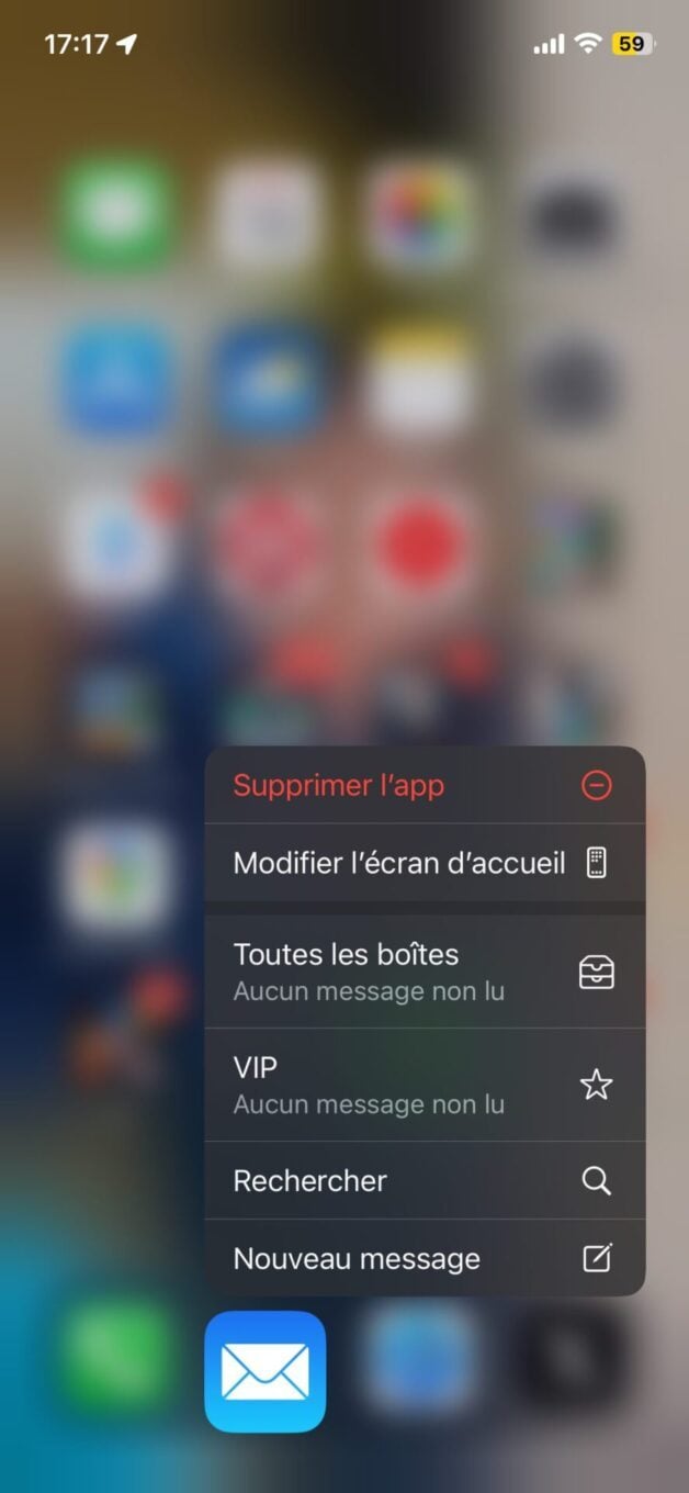 Ios Mail Rechercher