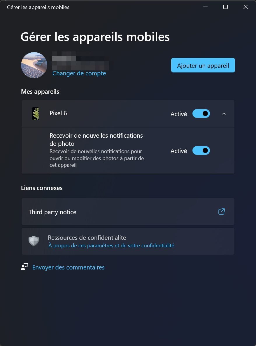 Windows 11 Android Partage Instantanée D Images5