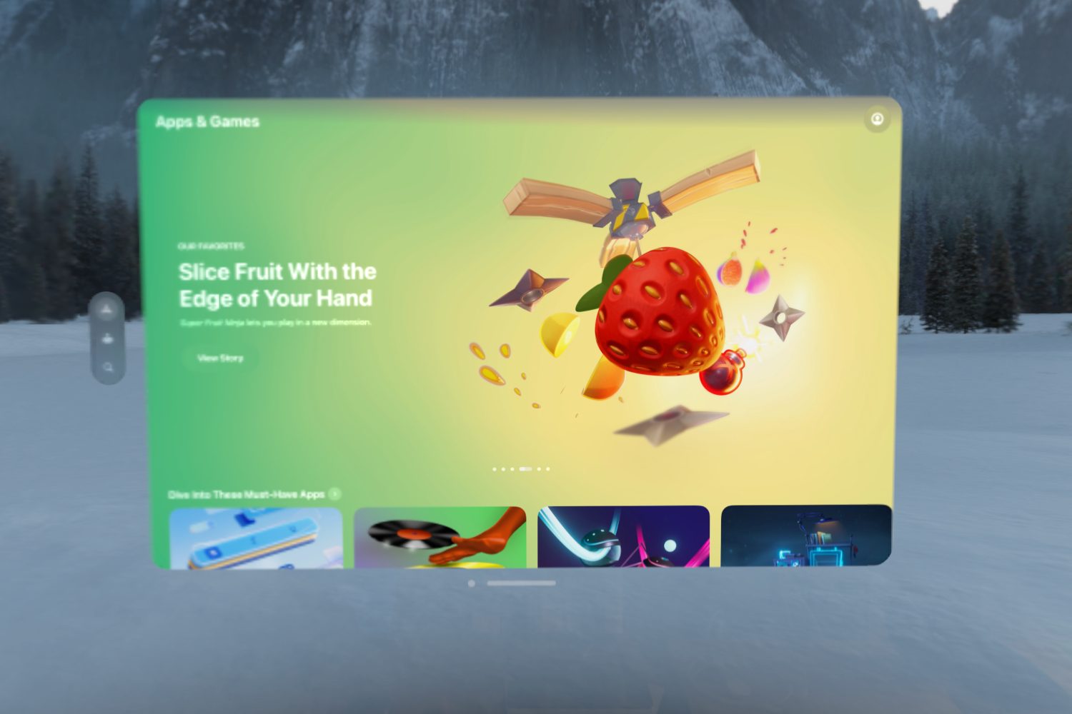 Apple Vision Pro App Store
