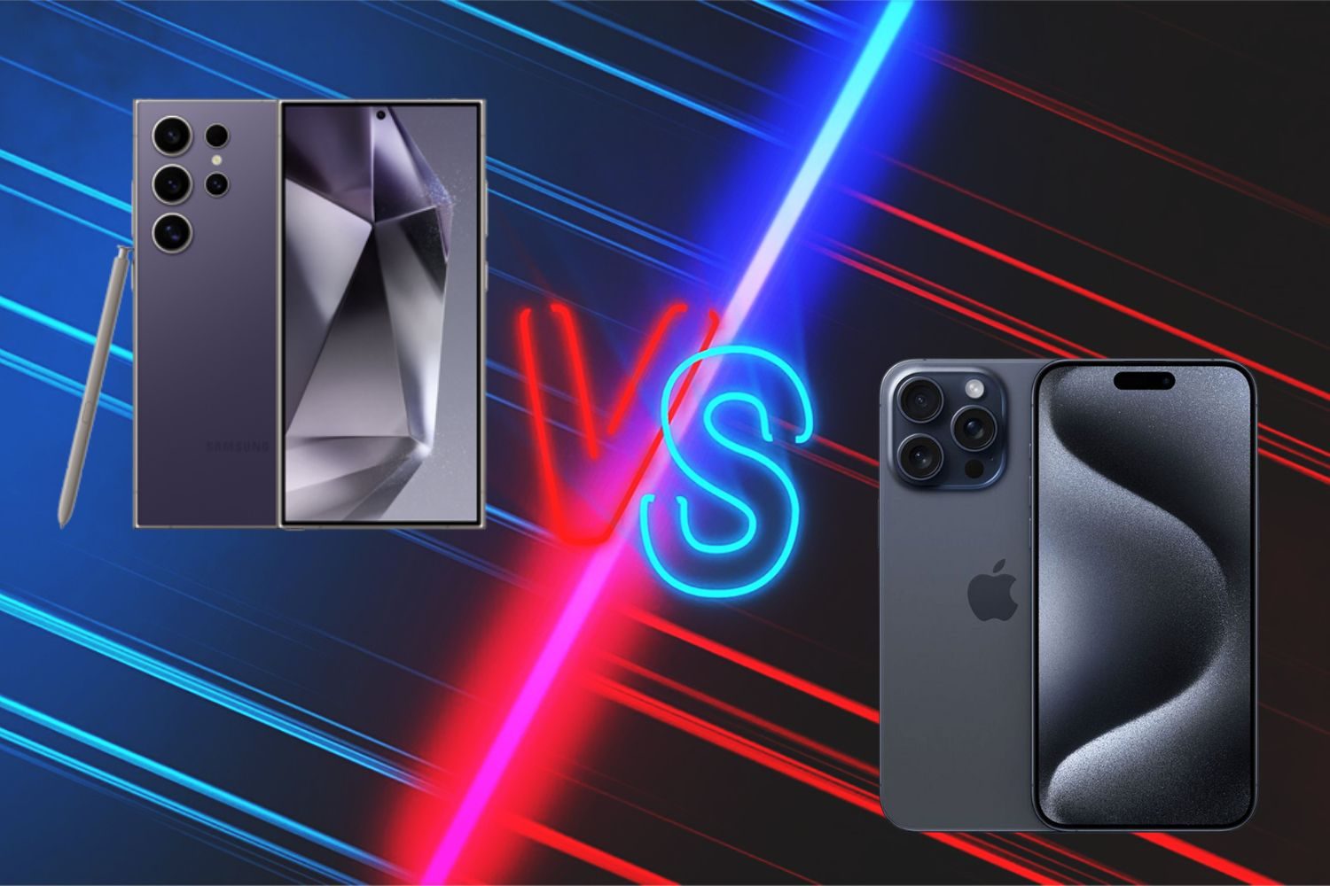 Samsung Galaxy S24 Ultra Vs Iphone 15 Pro Max