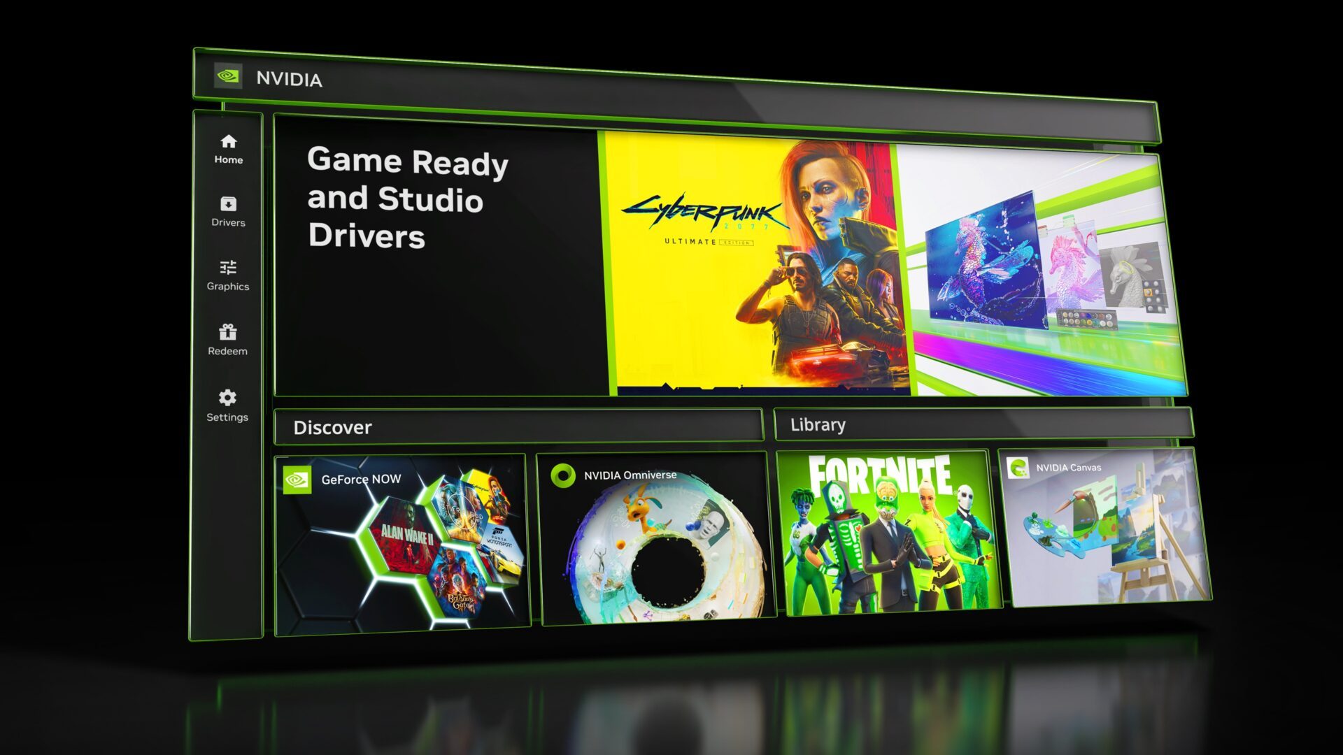 Nvidia App Key Visual