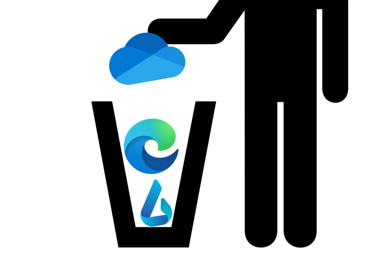 Edge Bing Onedrive Poubelle