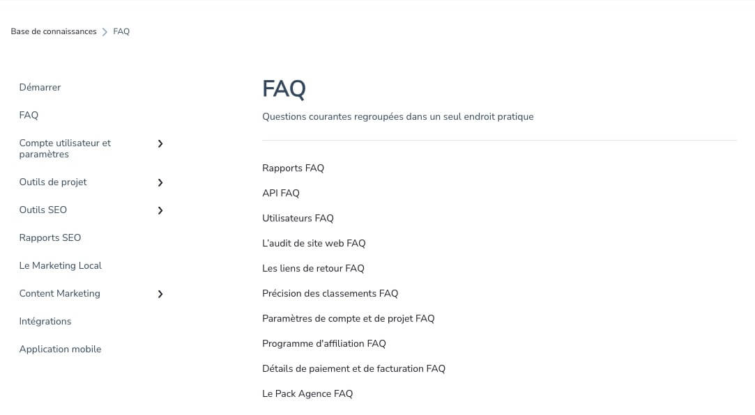 Faq Se Ranking