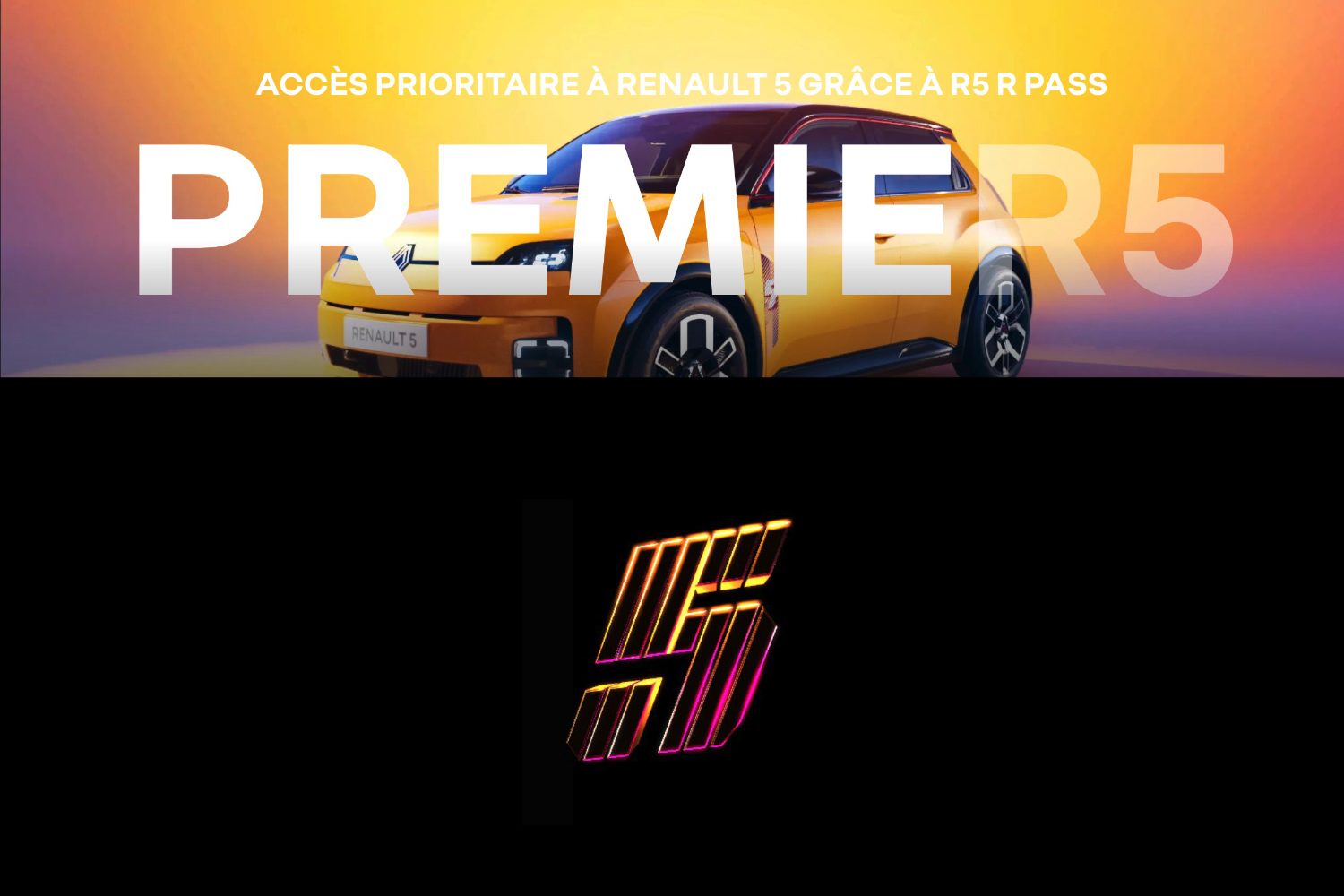 Renault R5 R Pass Avantages