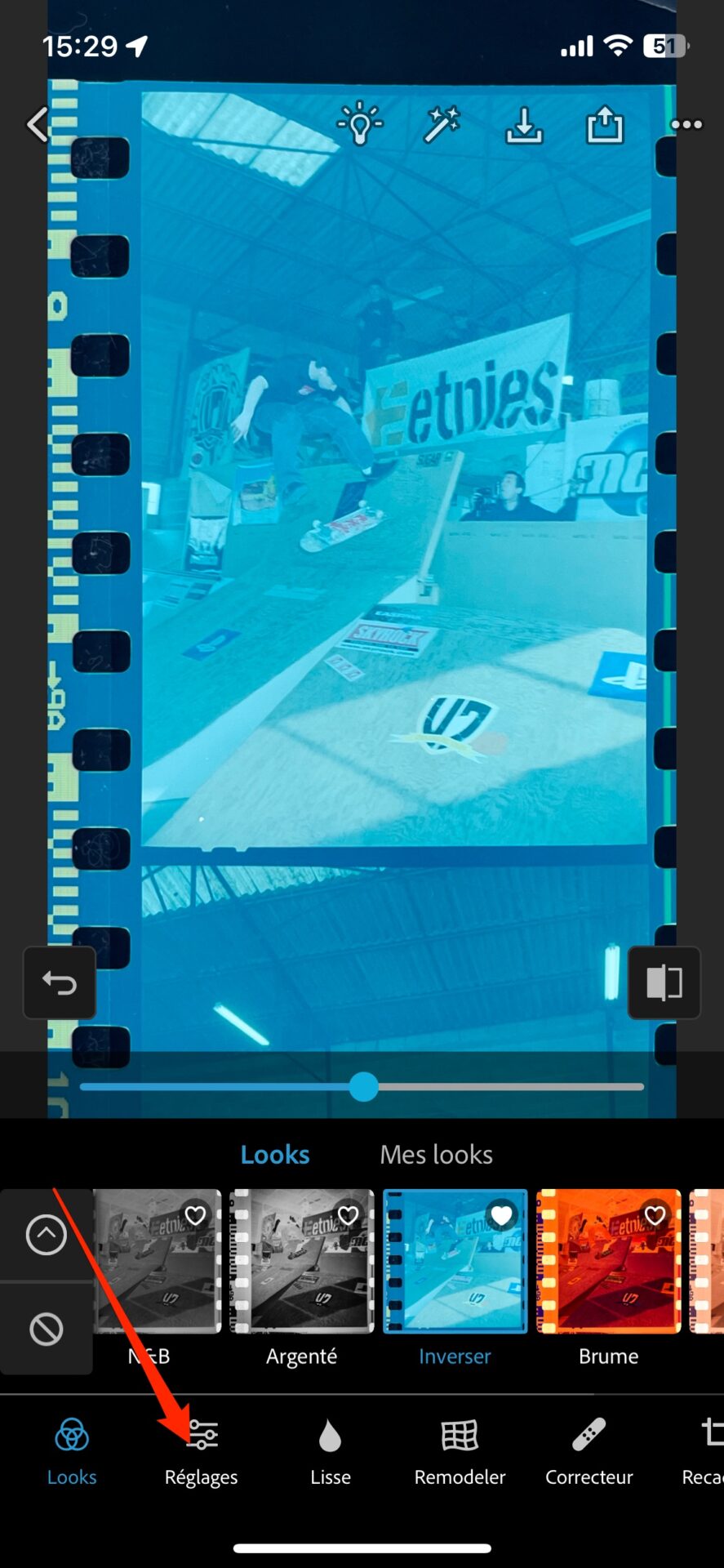 Photoshop Express Inverser Les Couleurs Négatif Photo6