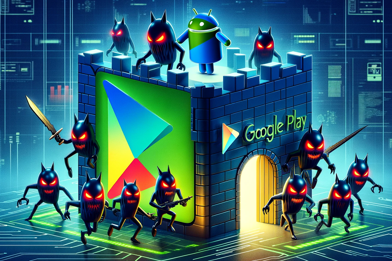 Play Store Malware Apps Android Malveillantes