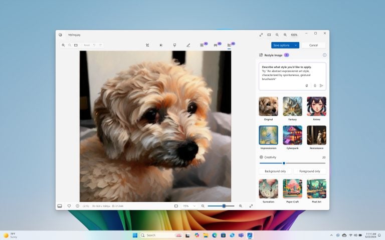 Cocreator Windows 11