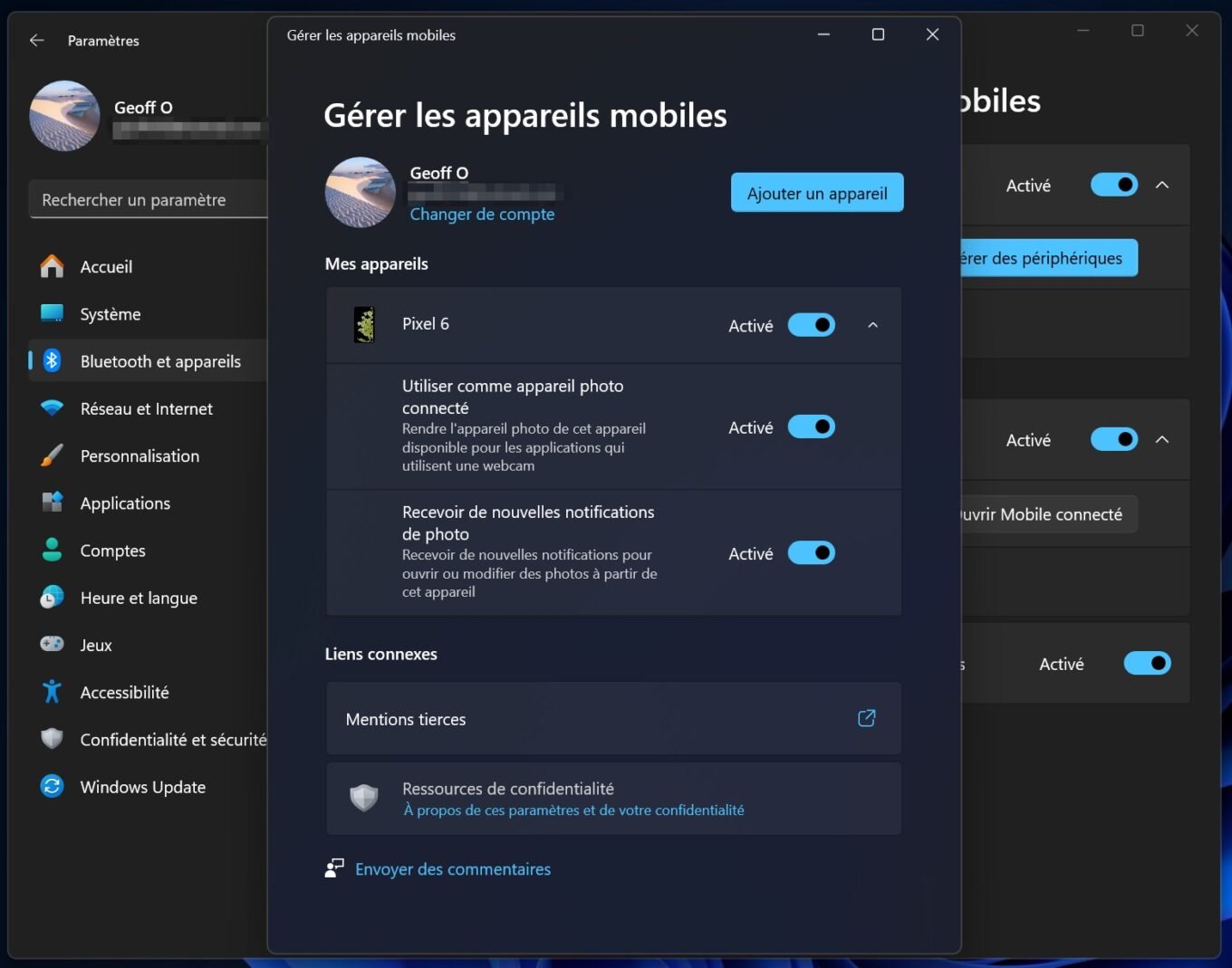 Windows 11 24h2 Mobile Connecté