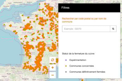 Carte Orange Cuivre