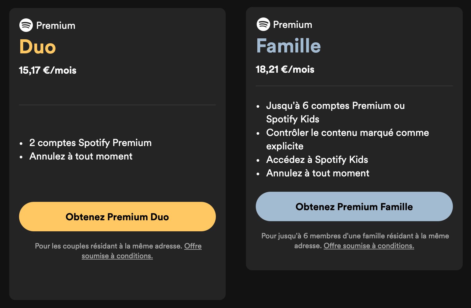 Spotify Prix France Taxe Streaming 2
