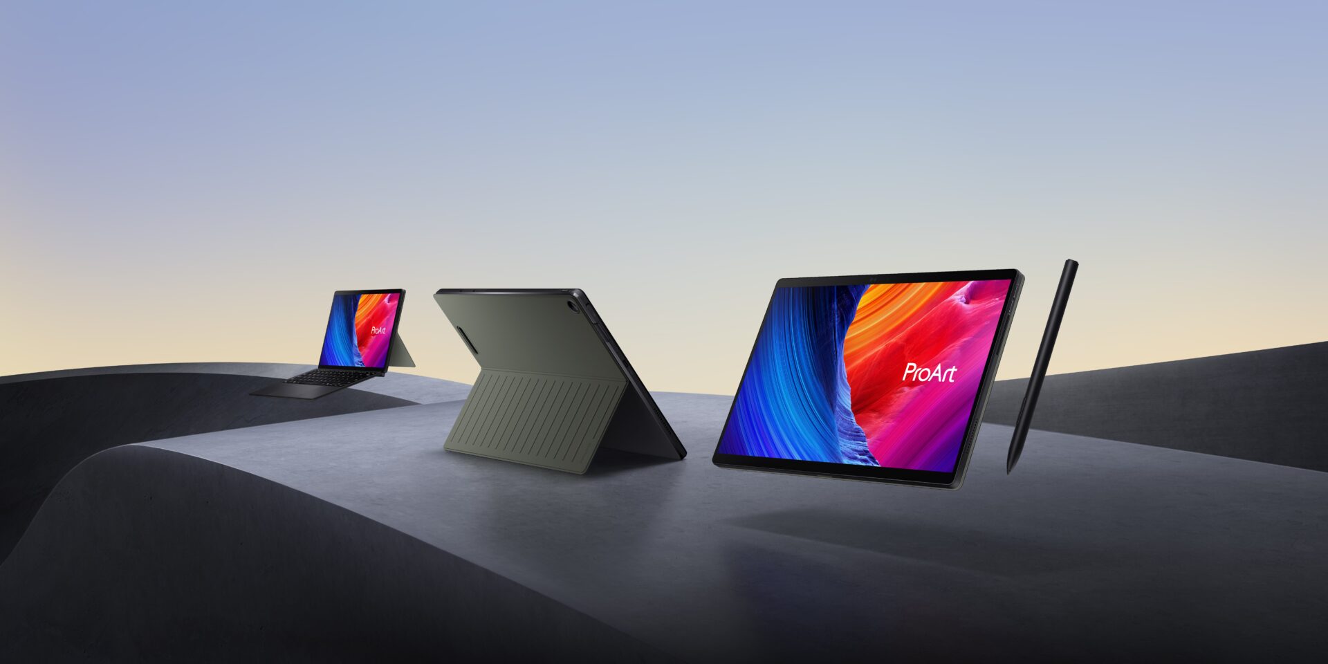 Proart Laptop Lineup Pz13 Scenario Photo