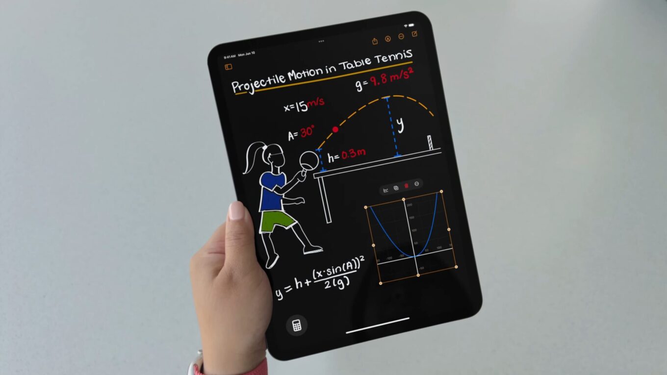 Ipados Notes Mathématiques
