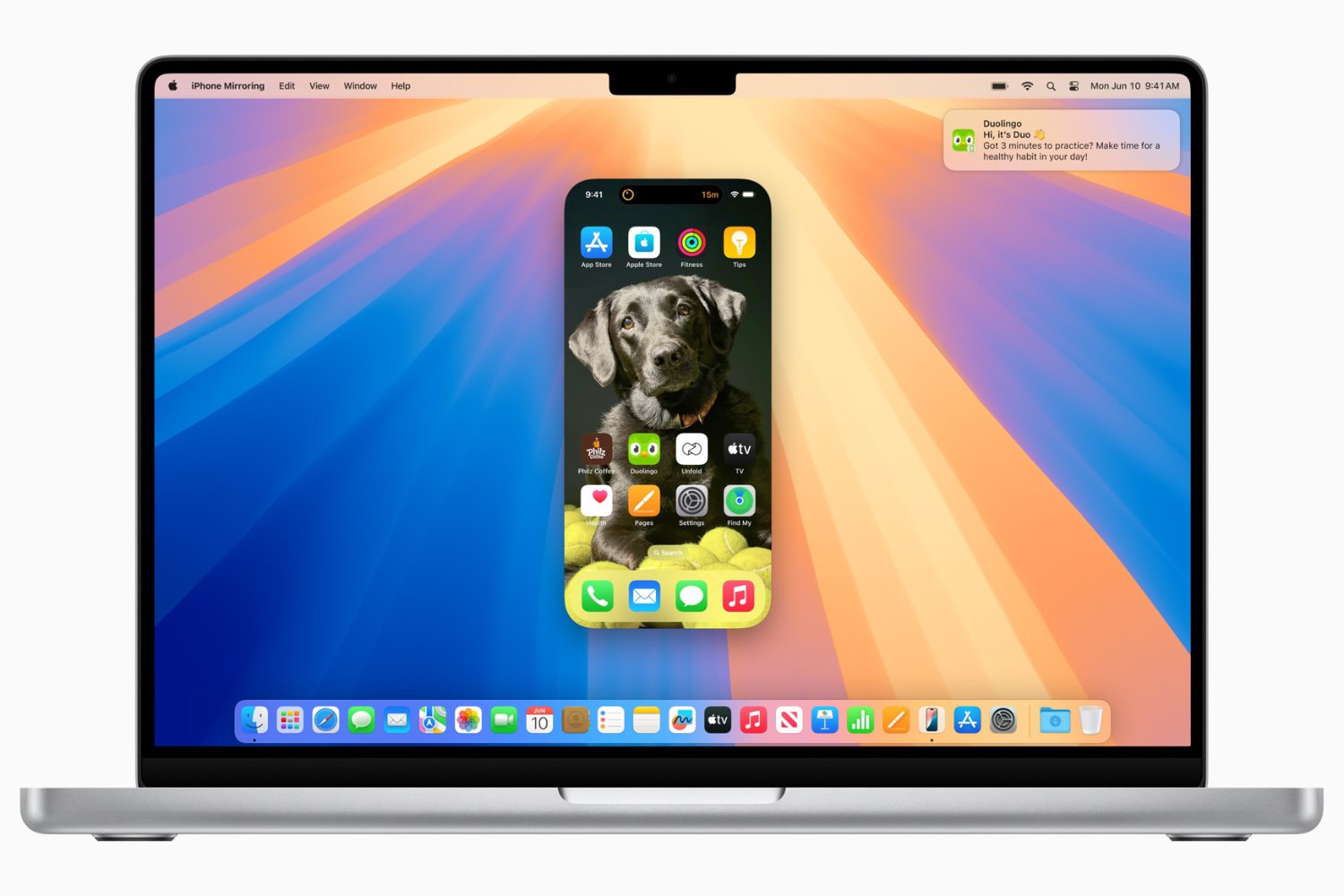 Macos Sequoia Iphone Miroir 1