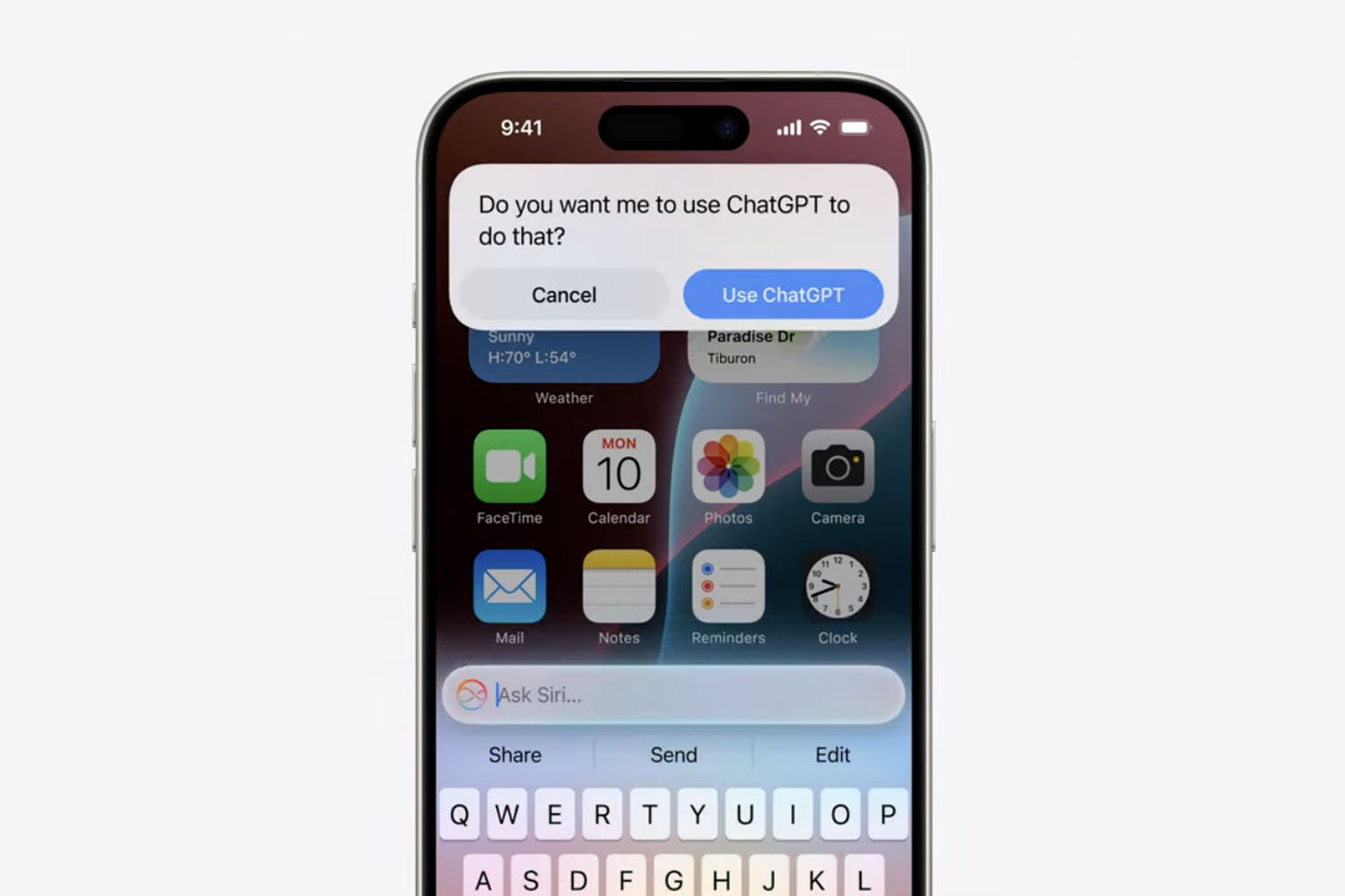 Siri Chatgpt