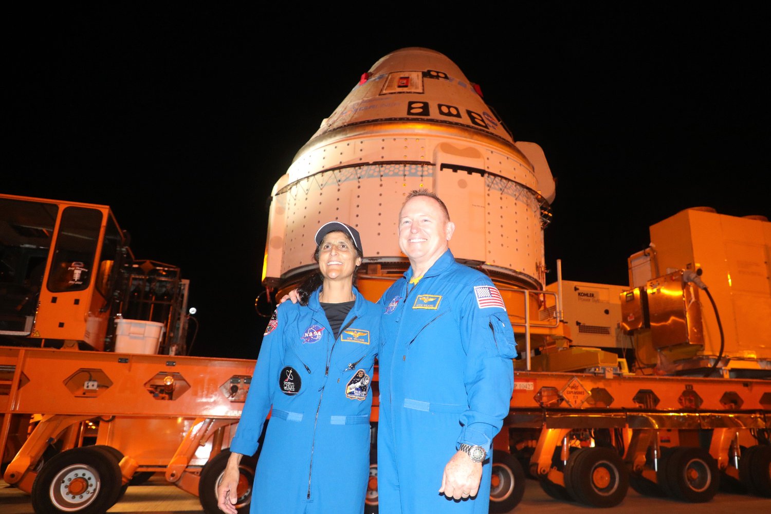 Suni Williams Butch Wilmore Astronautes Iss Boeing
