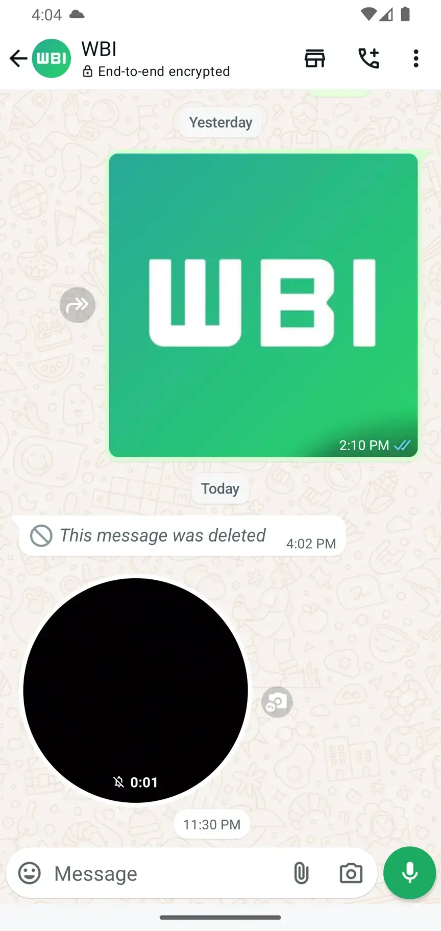 Whatsapp Repondre Video