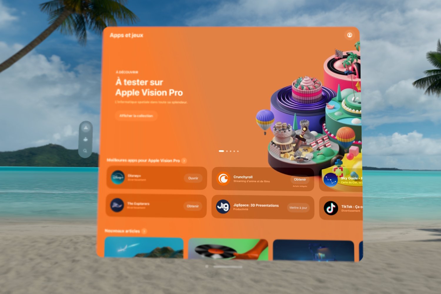 App Store Vision Pro France