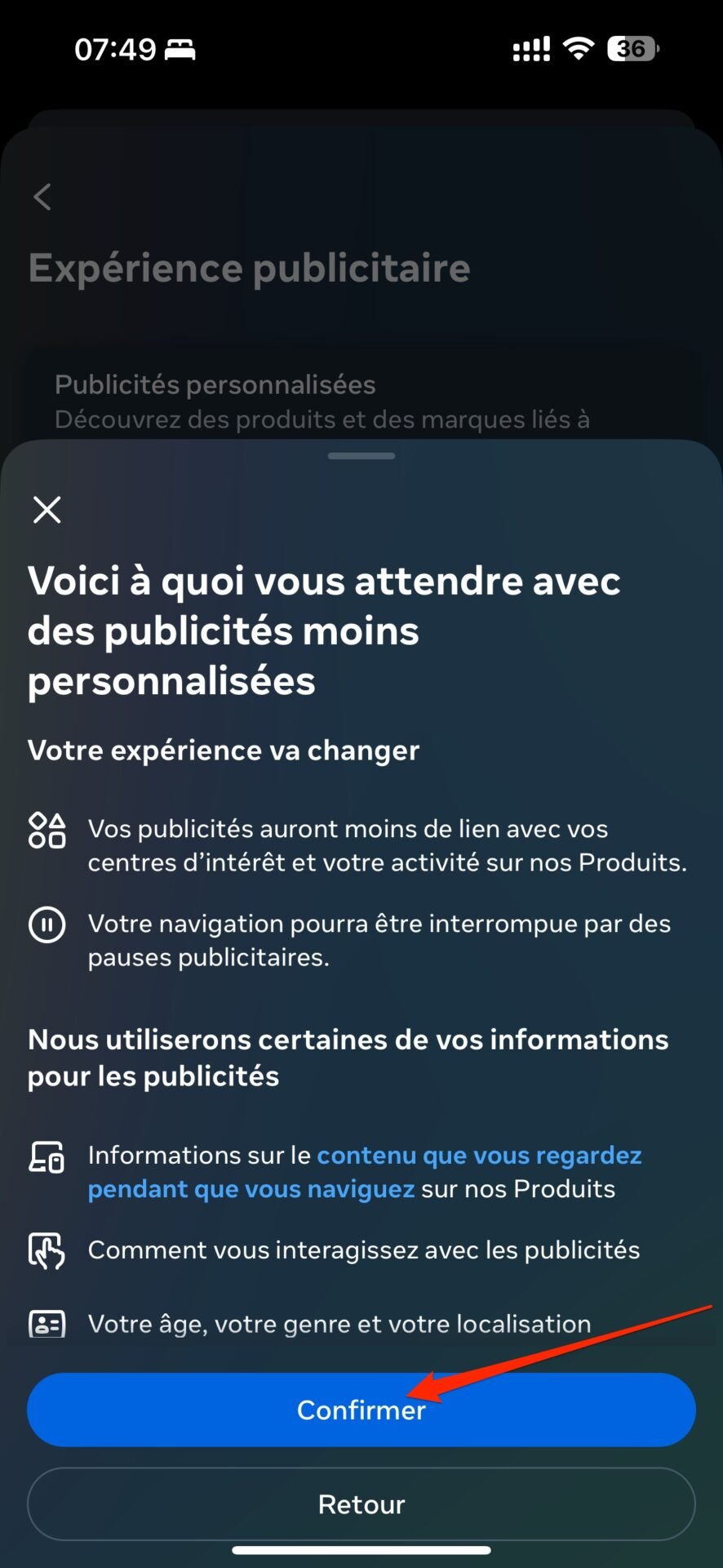 Facebook Instagram Comment Empêcher La Collecte De Vos Données Personnelles 9