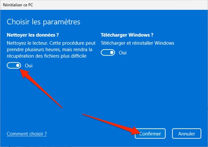 Windows 11 Réinitialiser Pc Nettoyer Disque 7