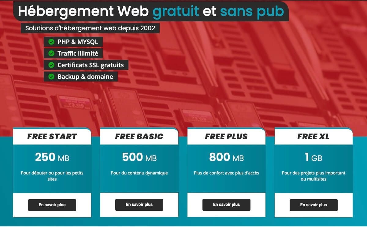 11vmserv Hébergement Gratuit