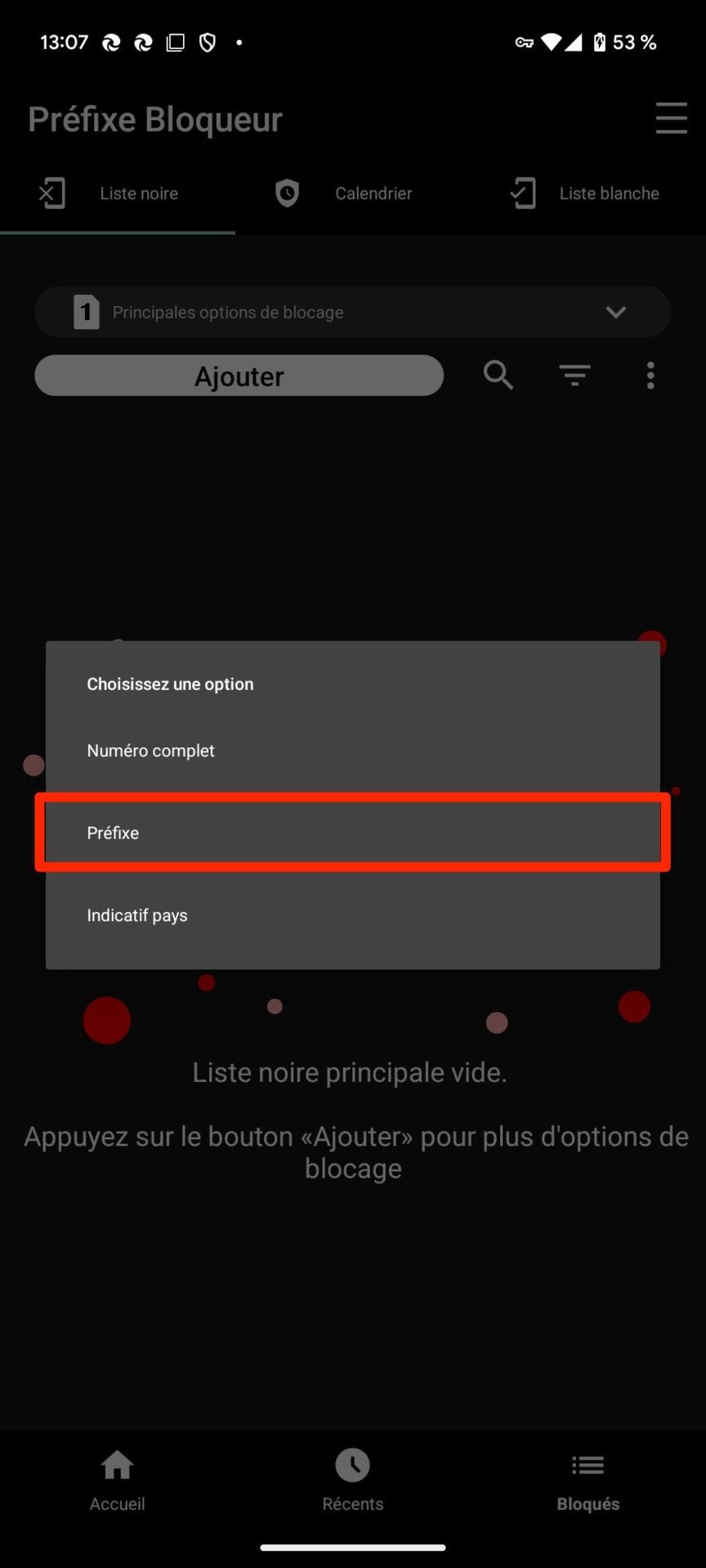 Android Comment Bloquer Des Plages De Numéros Indésirables Liées Au Démarchage Commercial 19