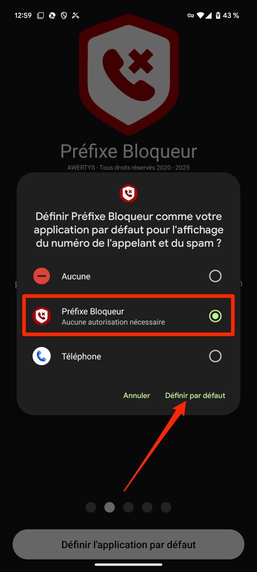 Android Comment Bloquer Des Plages De Numéros Indésirables Liées Au Démarchage Commercial 7