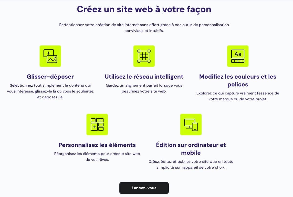 Créateur Site Hostinger