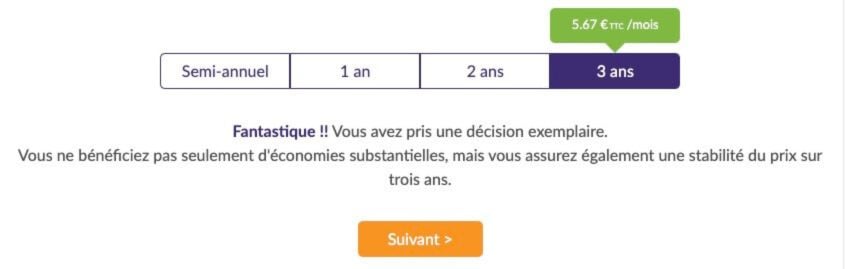 Tarifs Dégressifs Planethoster